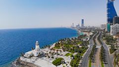 Jeddah Dschidda von oben Saudi-Arabien