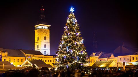 Weihnachtsmarkt in Budweis