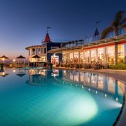 Villaggio Stromboli, Ricadi, Pool am Abend