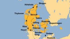 Ihre Reiseroute