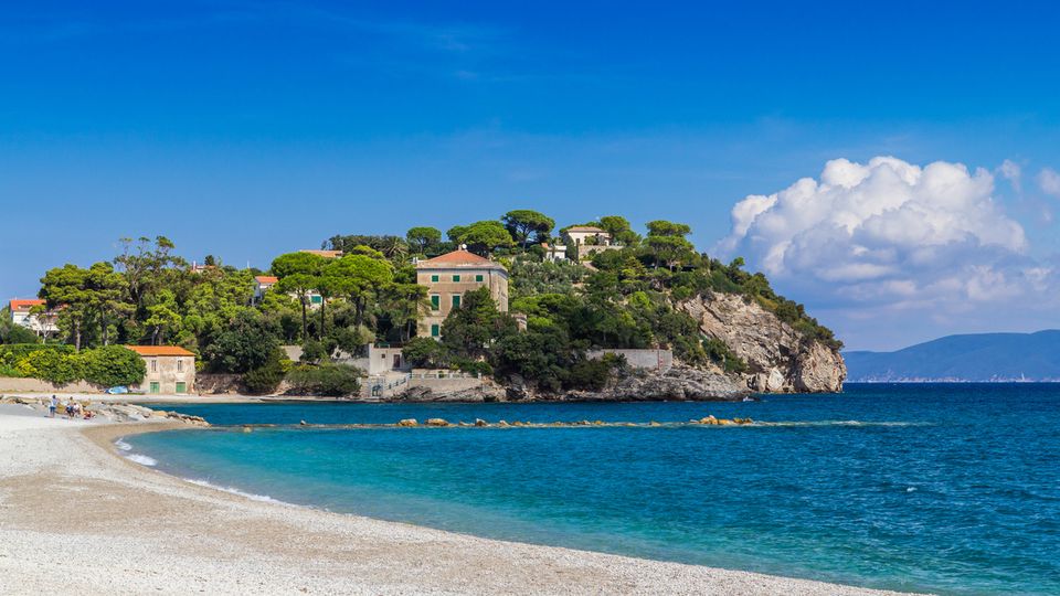 Strand auf Elba