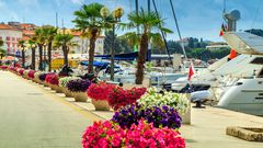 Hafenpromenade in Porec