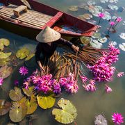 Yen Fluss in Vietnam