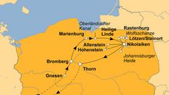 Ihre Reiseroute