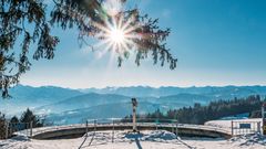 Blick auf Bregenzerwald 