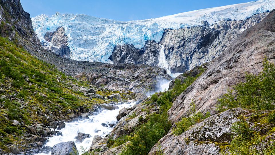 Folgefonna-Nationalpark, Gletscher
