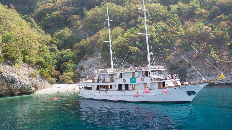 MS Antonela, Außenansicht