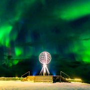 Globe Monument at North Cape
