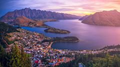 Blick auf Queenstown