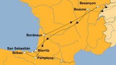 Ihre Reiseroute