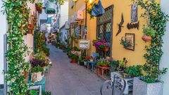 Bunte Straße,  Ischia