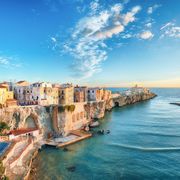 Blick auf Vieste, Gargano