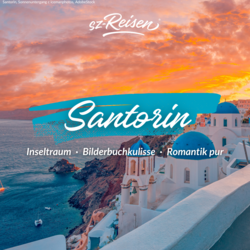 Santorin Griechenland - Vorlage