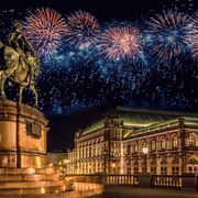 Feuerwerk in Wien 