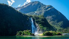 Wasserfall Fjordland Nationalpark