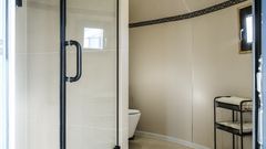 Badezimmer in Jurte