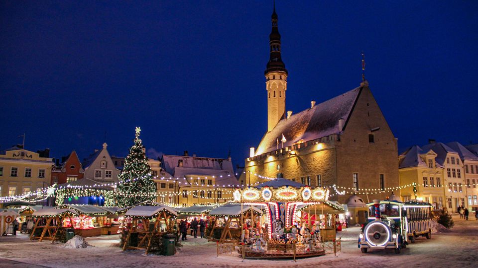 Weihnachtsmarkt in Tallinn
