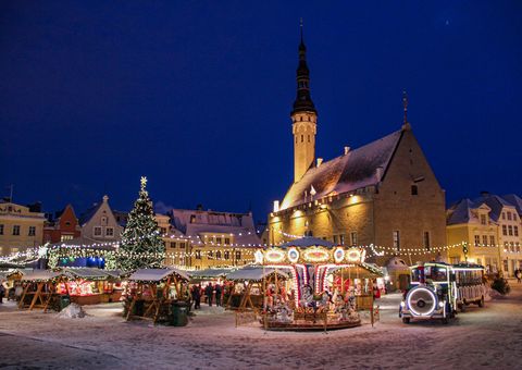 Weihnachtsmarkt in Tallinn