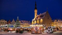 Weihnachtsmarkt in Tallinn
