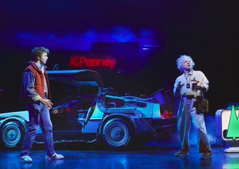 Zurück in die Zukunft, Caden Brauch (Marty McFly) und Cory English (Doc Brown)