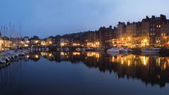 Jachthafen in Honfleur, Frankreich