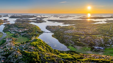 Golfplatz Fjällbacka an der schwedischen Westküste