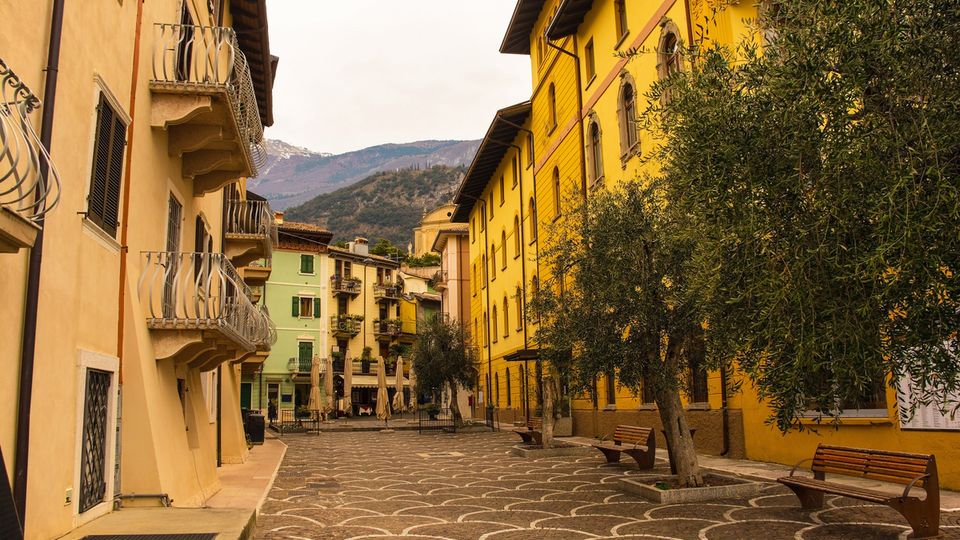 Straße in Malcesine