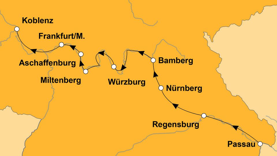 Ihre Reiseroute