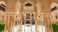 Löwenhof der Alhambra Granada