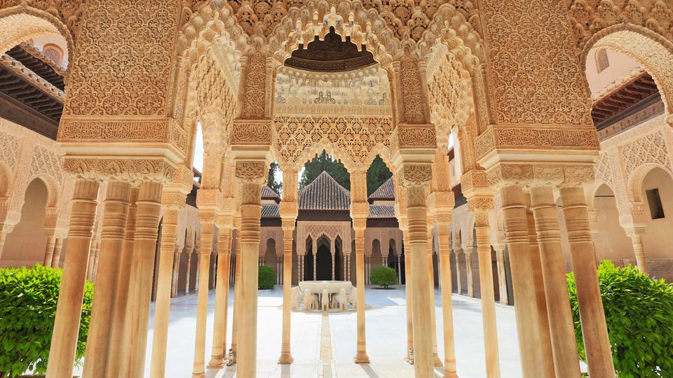 Löwenhof der Alhambra Granada