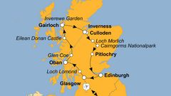 Ihre Reiseroute ©www.stepmap.de Ihre Reiseroute