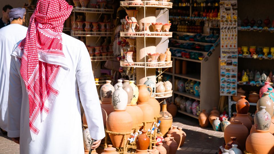 Markt in Nizwa in Oman
