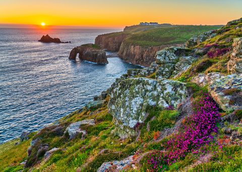 Sonnenuntergang bei Lands End