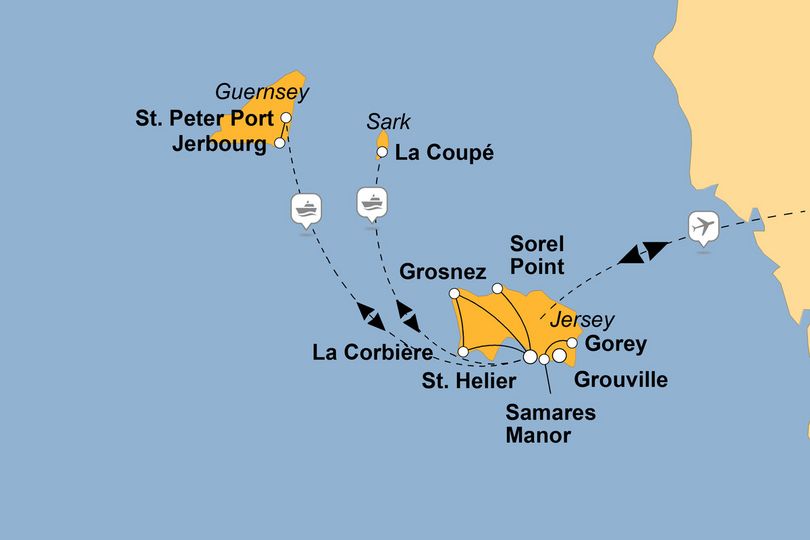 Ihre Reiseroute ©www.stepmap.de Ihre Reiseroute