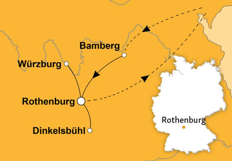 Ihre Reiseroute