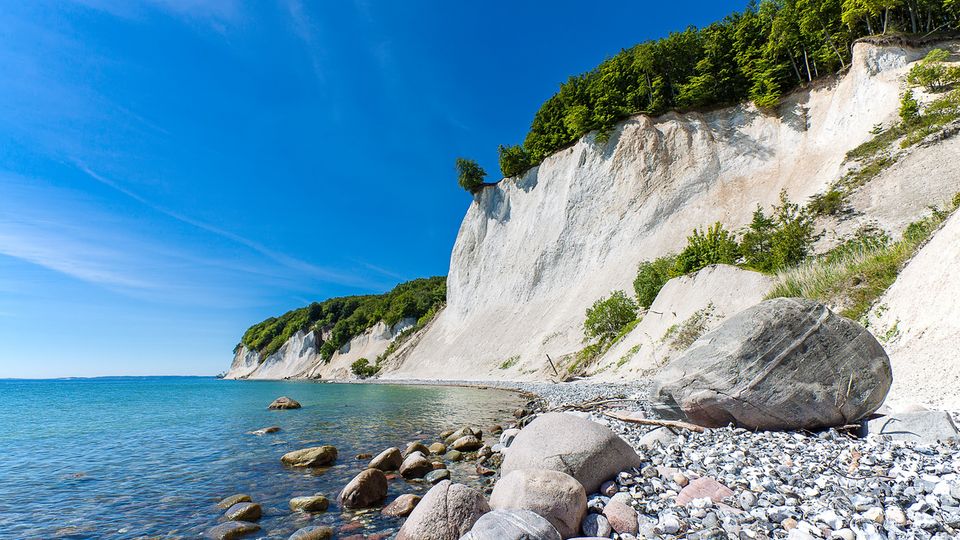 Ostseeküste auf der Insel Rügen