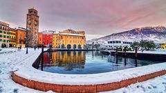 Riva del Garda im Winter