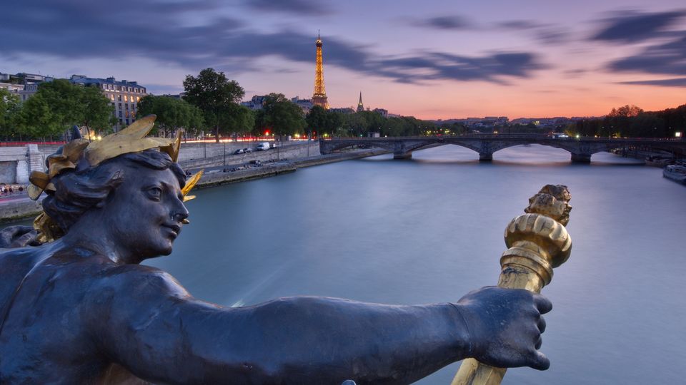 Abendstimmung in Paris
