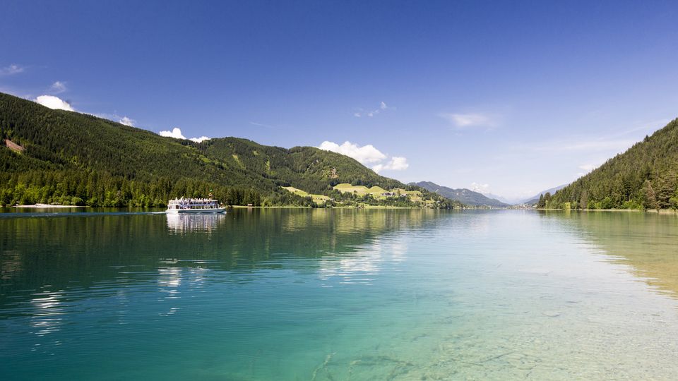 Weissensee, Blick über den See