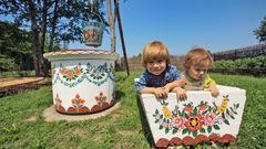 Tradition, Kinder in den Masuren