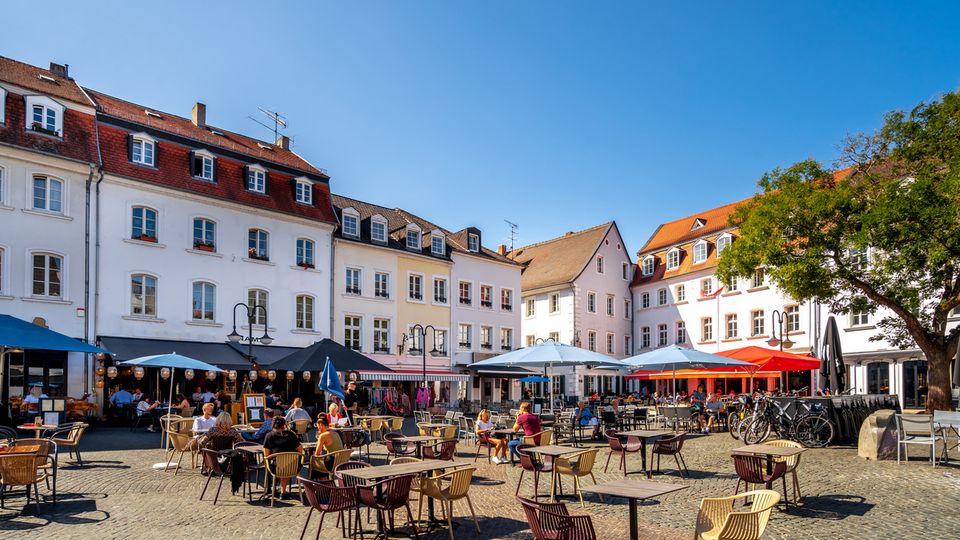Cafe St Johanner Markt Saarbrücken