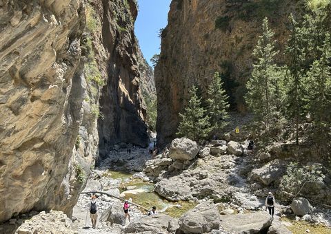 Samaria-Schlucht auf Kreta 2 ©Norbert Millauer Samaria-Schlucht auf Kreta 2
