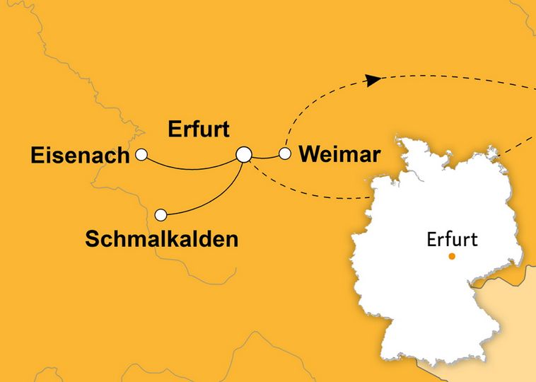 Ihre Reiseroute