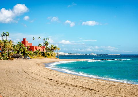 Strand bei Málaga