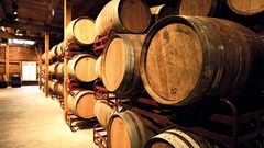 Schnapsbrennerei Prinz in Hörbranz, Holzfässer