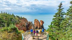Three Sisters, Bay of Fundy ©Tourism Nova Scotia, Photographer Davey and Sky Three Sisters, Bay of Fundy