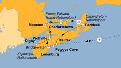 Ihre Reiseroute ©www.stepmap.de Ihre Reiseroute