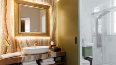 Badezimmerbeispiel Hotel Svicarija Terme Dobrna