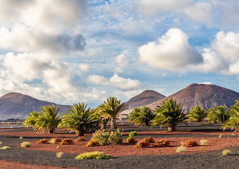 Vulkanberge auf Lanzarote