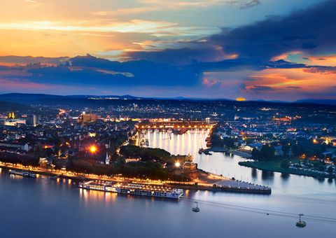 Koblenz, Deutsches Eck